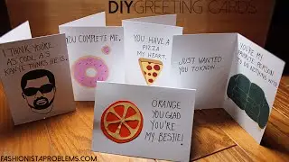 Last Minute DIY Valentines Greeting Cards