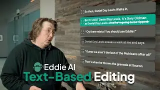 Introducing Text Based Editing for Eddie AI | Launch Video