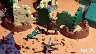 TOY army men stop motion Nazi Zombies 🧟&zwj;♂️