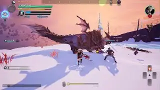 Dauntless [PS5] Fighting a Lesser Boreus