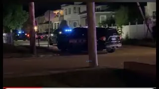 tue sept 3,  2024 cranston RI,  police stand off , rhode patrol live in Edgewood