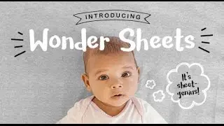 The 'Wonder Sheet' by Bedhead for Preschool and Day Care Centers