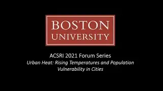 Urban Heat: Rising Temperatures and Population Vulnerability in Cities