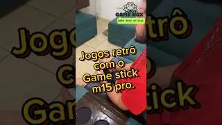 Jogos Retr&ocirc; com o game stick m15 pro na sua tv. #gamestick #gamesretro #review