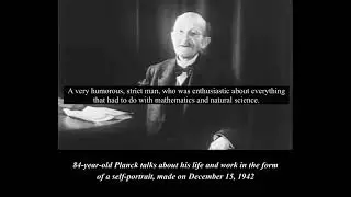 Max Planck | Self-Portrait | December 15, 1942 | Reich Ministry of Propaganda, Deutschland