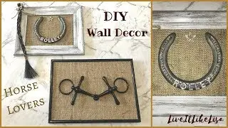 TEEN GIRL BEDROOM SERIES | DIY Wall Decor | Horse Lovers