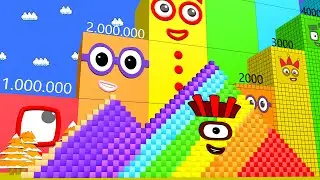 Numberblocks BIGGEST Numbers: Learn to Count Beyond 10,000,000!