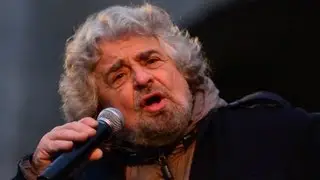 Beppe Grillo, The clown prince of Italian politics.