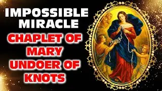 🌹 Chaplet of Our Lady Undoer of Knots 🙏 Pray for an Impossible Miracle