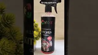 We-3 Multipurpose Kitchen Cleaner Spray | Heavy-Duty Grease & Stain Remover