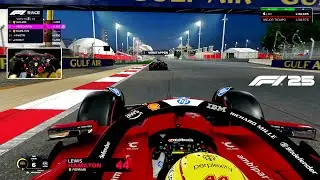 F1 25 2K - Lewis Hamilton&acute;s Ferrari SF25  / BAHREIN GP - 25% RACE