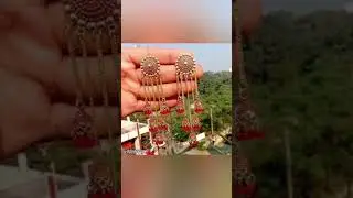 new designing earing #simpleidea #shortvideo