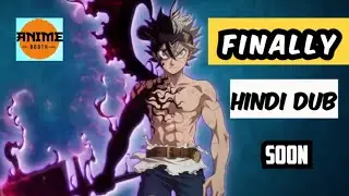 Black Clover season 2 Hindi Dub 🤯🔥 | Anime Booth Release Date update | anime nov 😗