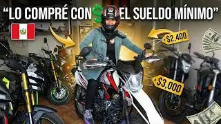 La verdad de COMPRAR una MOTO en Per&uacute; ganando el SUELDO M&Iacute;NIMO.  