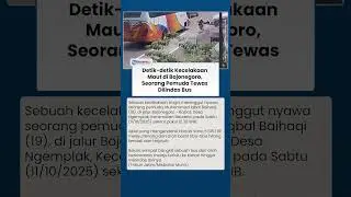 Kecelakaan Maut Terjadi di Jalan Bojonegoro-Babat, Pengendara Motor Oleng hingga Terlindas Bus