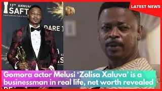 Gomora actor Melusi &lsquo;Zolisa Xaluva&rsquo; is a businessman in real life, net worth revealed