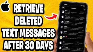 Как восстановить удаленные текстовые сообщения на iPhone спустя 30 дней