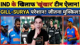 🟨 BREAKING NEWS: TEAM INDIA KE KHILAF KHUNKHAR TEA KA HUA ELAN. NEW ZEALAND KI ODI-T20I TEAM AAI!