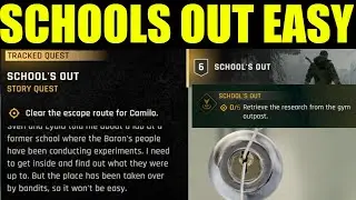 Dying light the beast - retrieve the research from the gym outpost | Schools out walkthrough