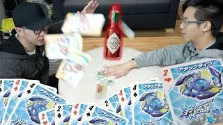 SLAP JACK PUNISHMENT CHALLENGE! - Beyblade Burst Battle Playing Cards!