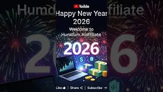 Happy New Year 2026 🎊 | AI & Affiliate Success | Humdum.AIaffiliate