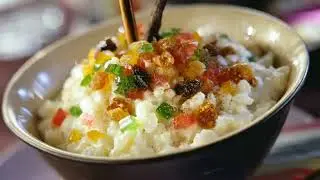 Riz au lait aux fruits confits | Recette gourmande