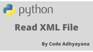 Read XML File in Python