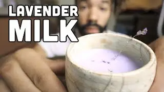 Lavender Milk Latte (Dairy-Free) #shorts