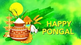 Sankranti festival wishes No copy right HD Video | Pongal wishes Vision of Thoughts