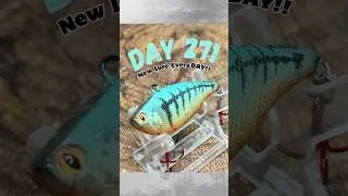 Day 271 - Airbrushing Custom Fishing Lures  - DIY Lure Painting #baitmaking #handmadelure #fishing