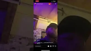 Brandon Finessin Insta Live ✨🦇⚔️
