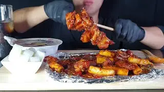 SUB) GCOVA CHICKEN ASMR MUKBANG 든든한 지코바 순살치킨 한끼 먹방