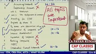CA Inter | Adv Accounting | New Batch | Lesson 1 | CAP CLASSES