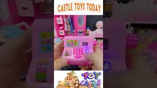 Pink cash register toy set, ASMR cool unboxing video #short video #unboxing #toys