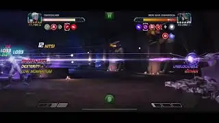 Quicksilver vs Infamous Iron Man Cav EQ boss MCOC