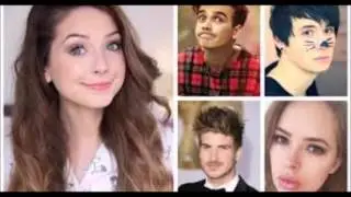 COOL YOUTUBERS MUSIC MIX - ZOELLA, JOE SUGG, TANYA BURR AND MORE!