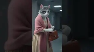 🐱The Promise of Rain&rdquo; &mdash; Stylish Anthropomorphic Cats Edition#cat #funnyaicat #catlovers#shorts