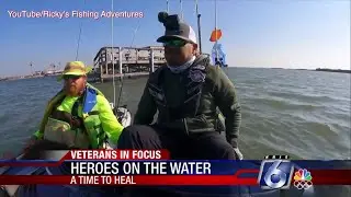 Non-profit helps wounded warriors heal through fishing