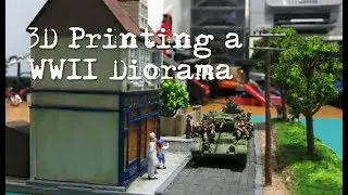 3D Printing WW2 Diorama BEF in France 1940 - Creality Ender 2