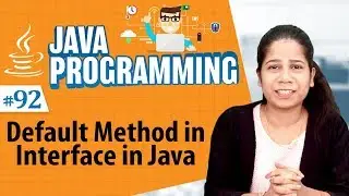 Default Method in Interface in Java - Interface in Java Programming Language - Java