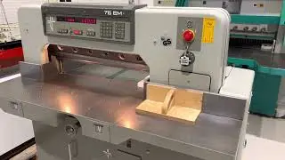 Polar Mohr 76 EM paper guillotine