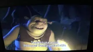 Shrek: Shrek Scares The Angry Mob