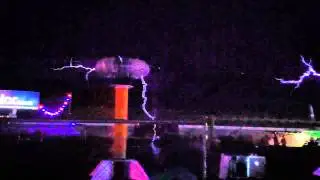 EDC 2011 electric art installation
