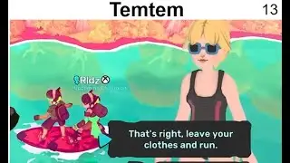 Temtem Randomlocke: Stealing Swimmers Clothes! (w/ Reloadzz) Ep. 13