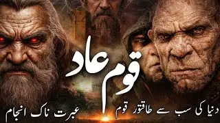 Story of Qaum E Aad | Why Allah Destroyed Them? | Historical Islamic Video