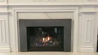 Napoleon Gas Insert! Custom Trim! Gunmetal - The Fireplace Company Gdi3