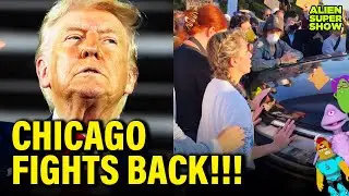 Трамп получает КОШМАРНЫЕ НОВОСТИ в Чикаго НА ФОНЕ РОСТА ПРОТЕСТОВ | Alien Super Show