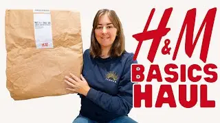 H&M Basics Try-On Haul. T-shirts, Vests & Shorts! Basic Clothes for Backpacking! Long Term Travel.
