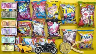 OMG😱 Got lots of free gifts in snacks/biggest collection of snacks unboxing and review
