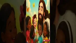 🌟 Jesus Loves the Little Children | Bible Song for Kids, Toddlers & Preschoolers 🎶❤️